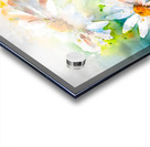 Watercolor Daisies Acrylic print