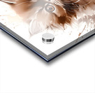 Chocolate Persian Kitten Ink Wash Acrylic print