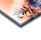 The Setting Sun Ink Wash Acrylic print