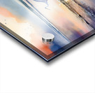 Egret Fishing Acrylic print