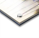 Foggy Marina Morning Acrylic print