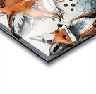 Foxy Friends Acrylic print