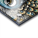 Preening Peacock Acrylic print