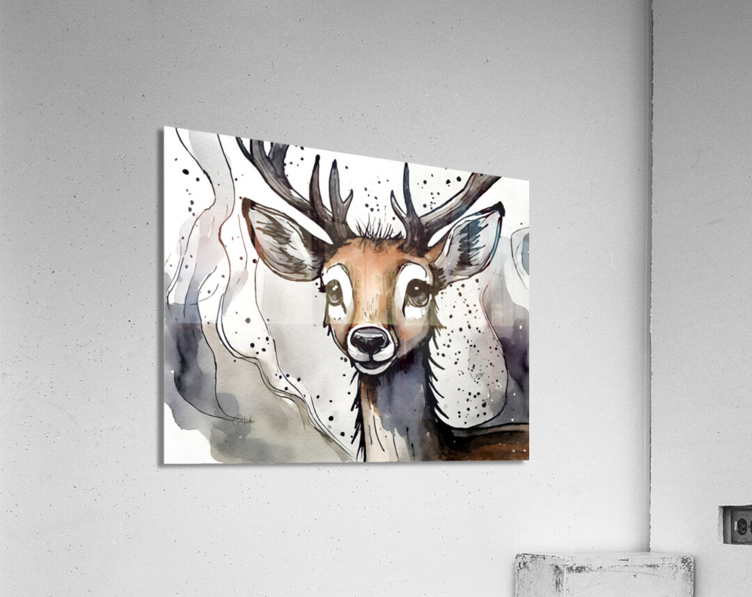 Delightful Deer Acrylic Print