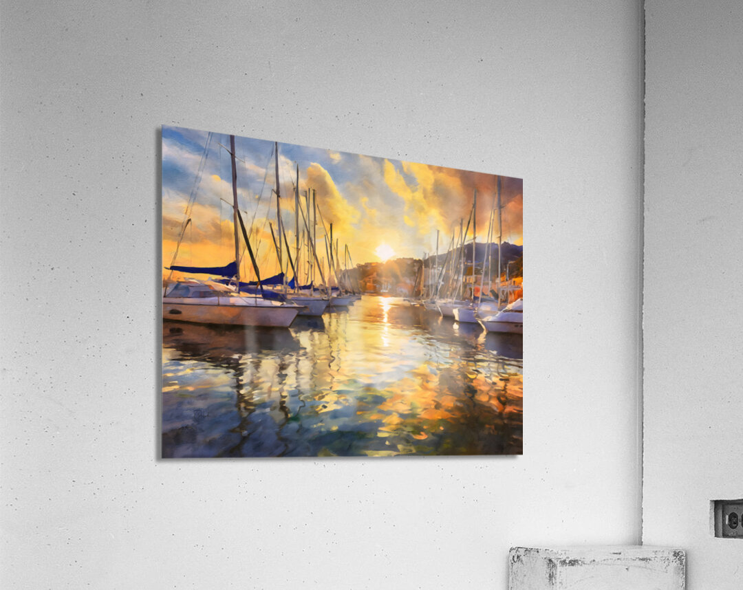 Riviera Sunset Acrylic Print