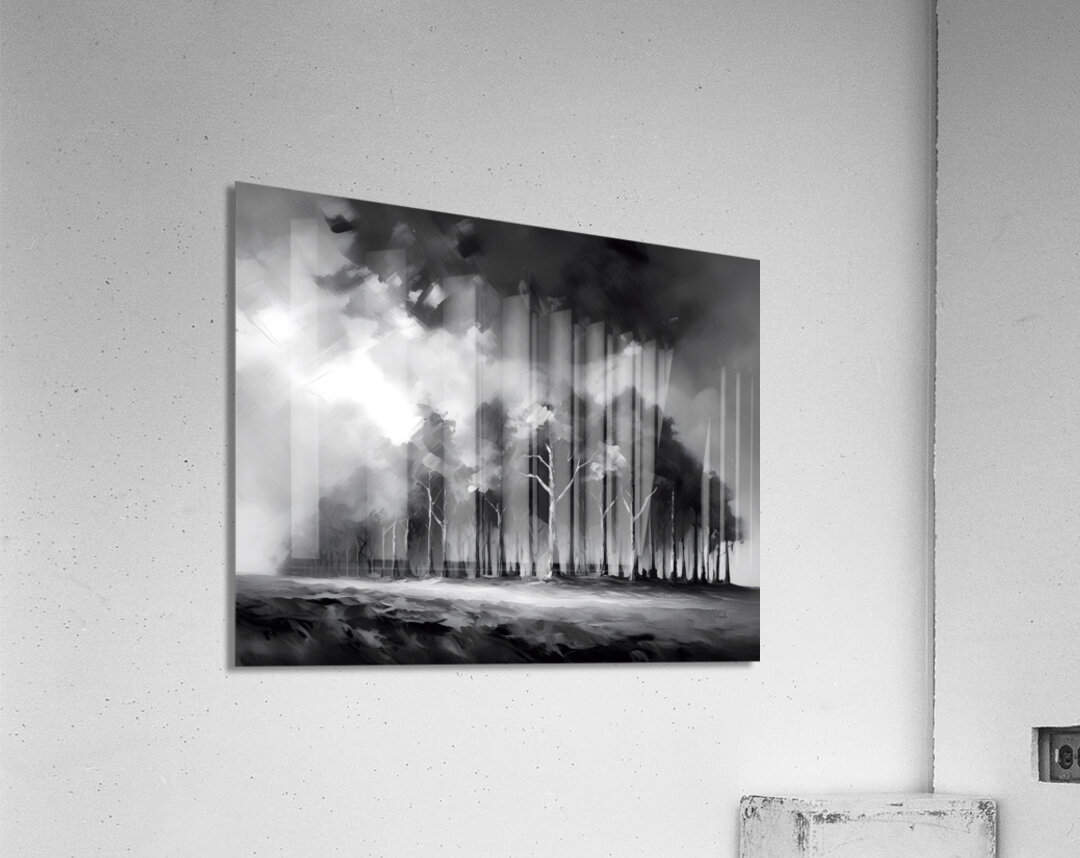 The Stormy Woods Acrylic Print