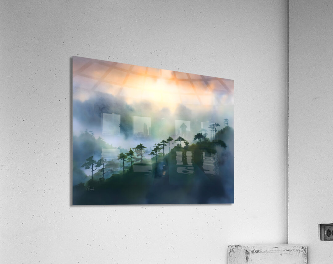 The Steep Climb Acrylic Print