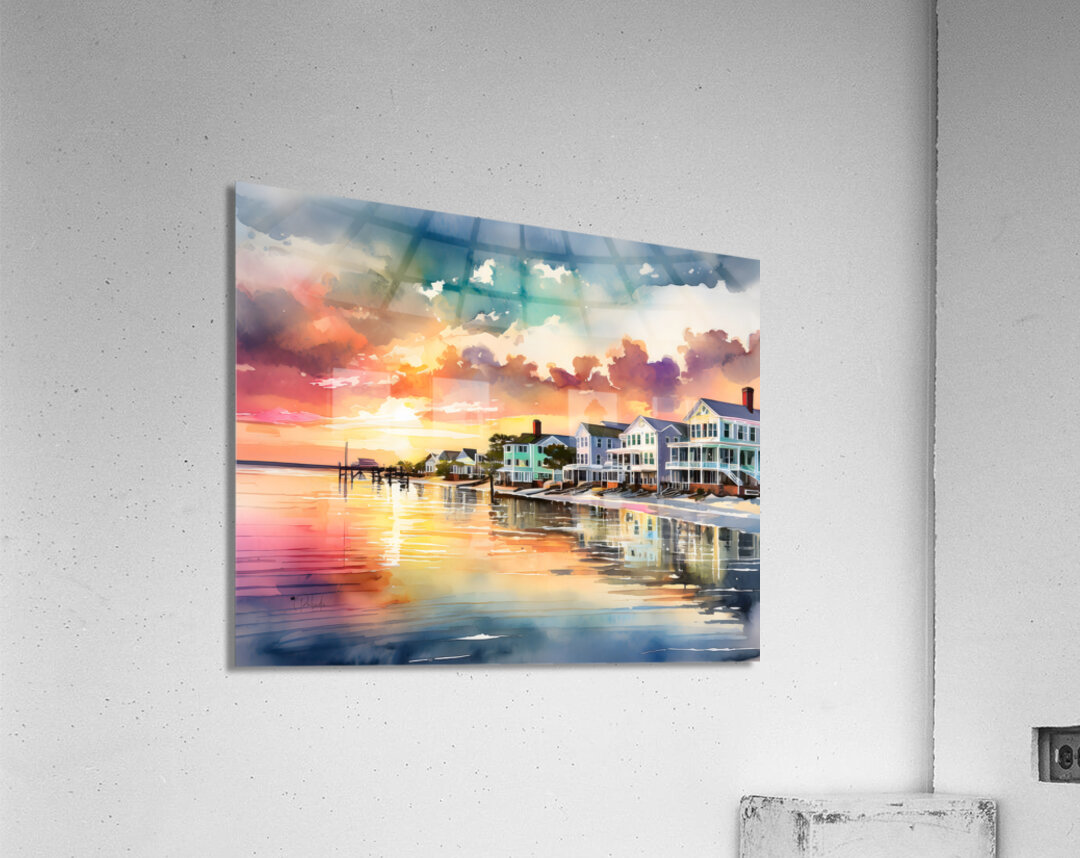 Island Time Sunrise Acrylic Print