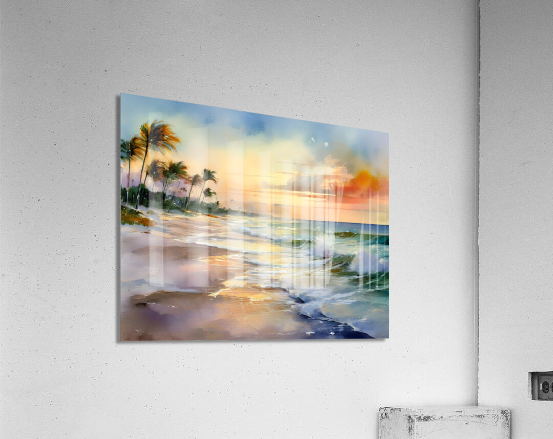 Soothing Ocean Winds Acrylic Print