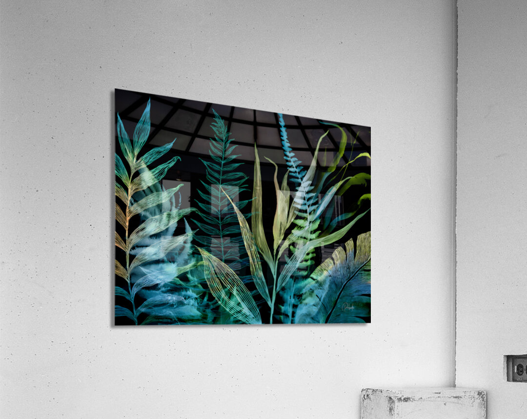 Night Tropics Acrylic Print
