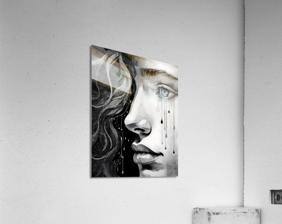 A Teens Tears Acrylic Print