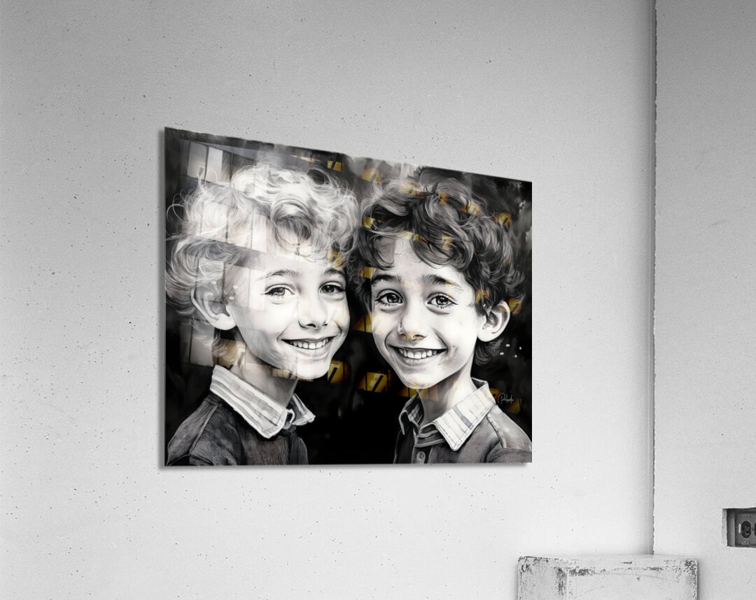 Brother Buddies Acrylic Print