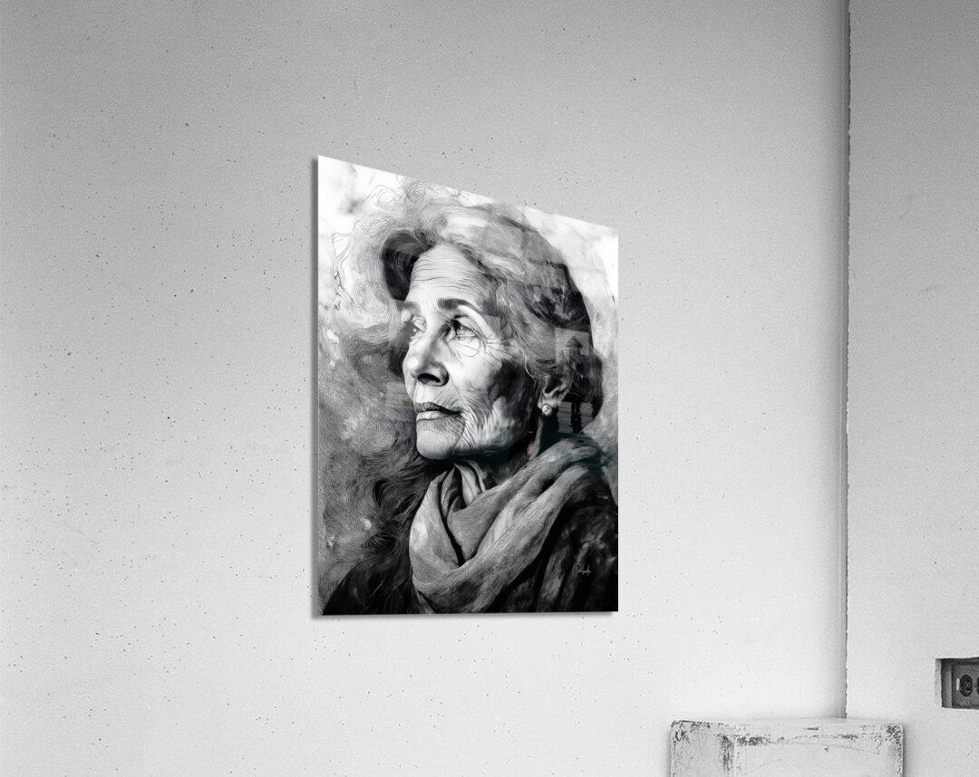 Knowledge Of Her Years Acrylic Print