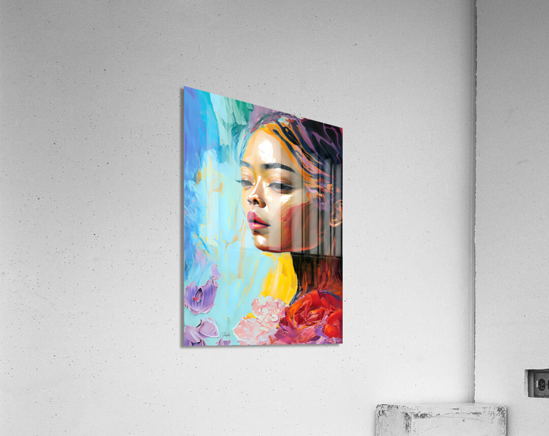 Abstract Faces I Acrylic Print