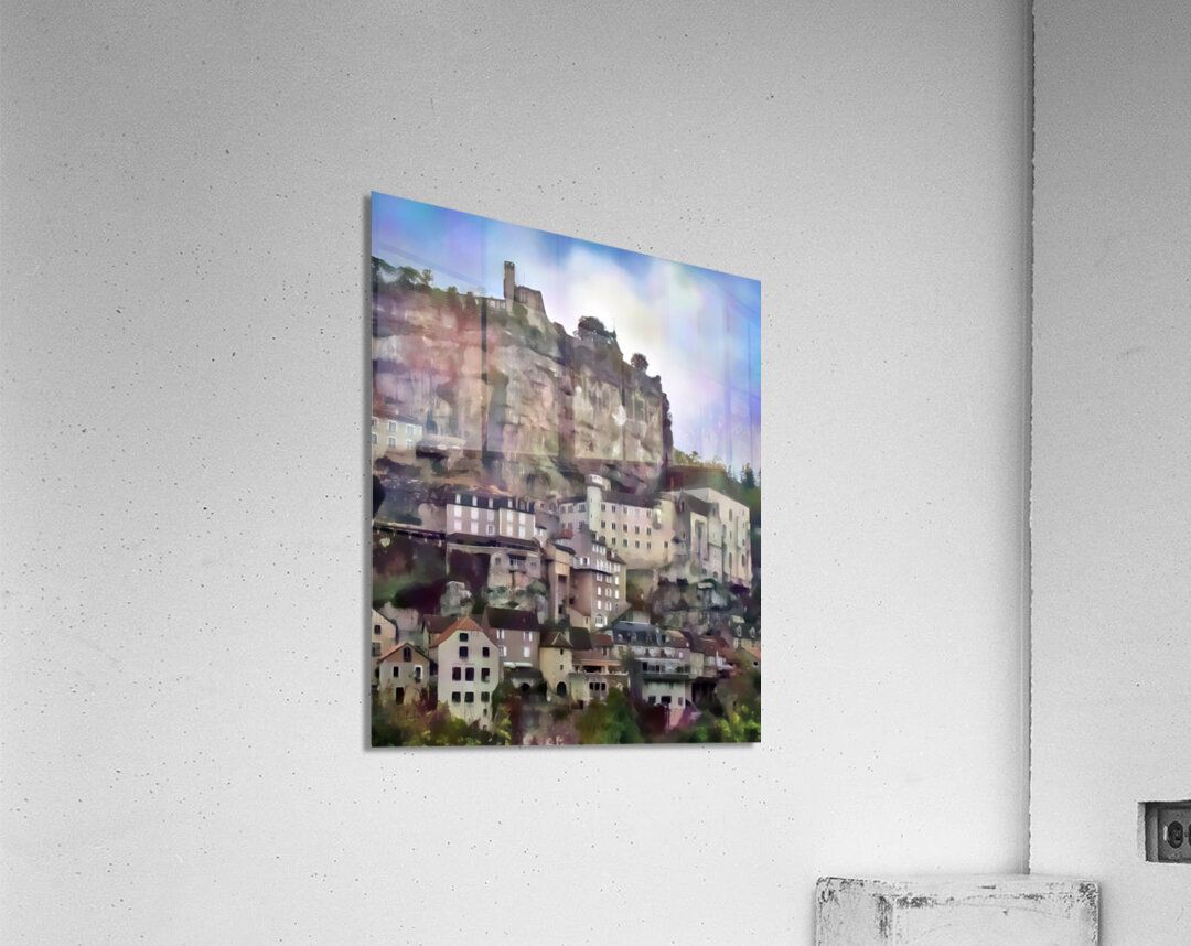 Rocamadour Village in France Acrylic Print