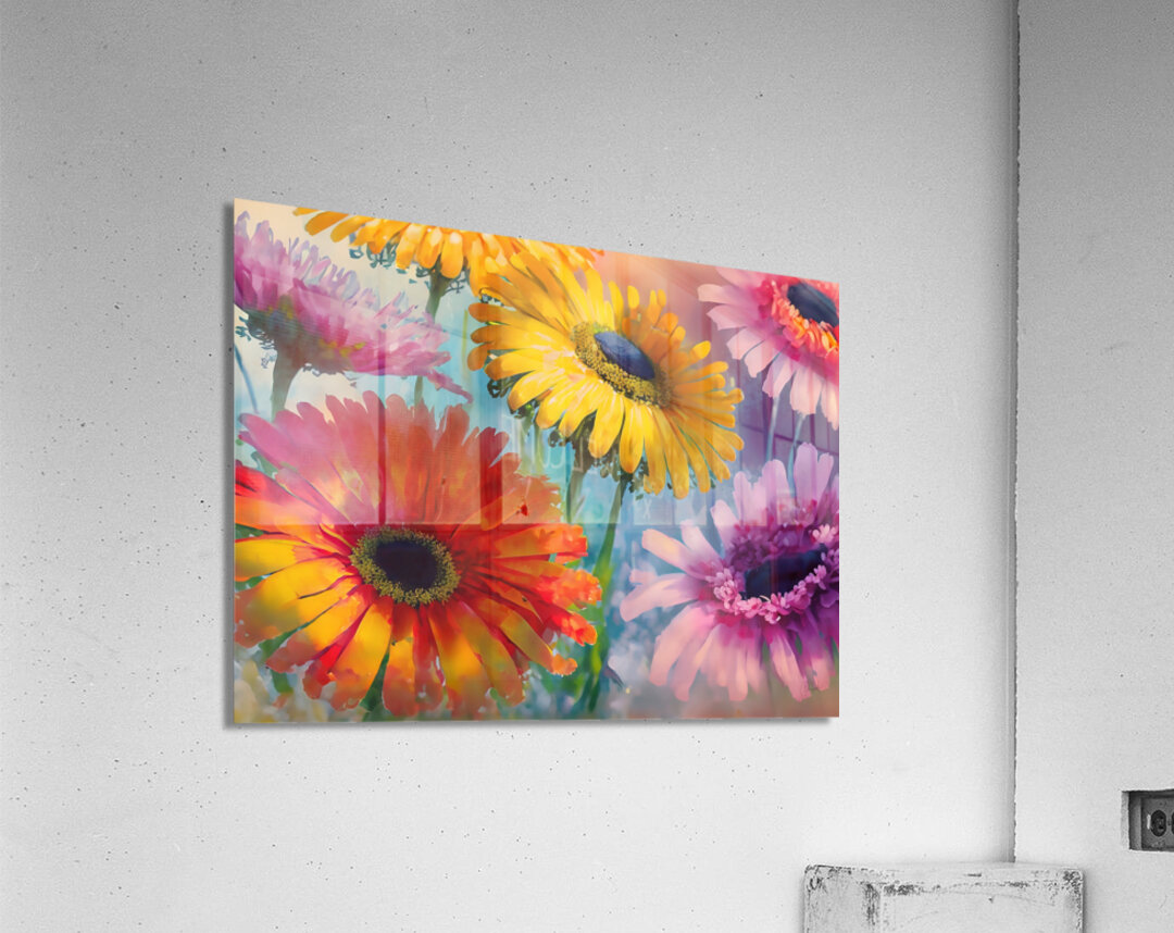 Gerbera Daises II Acrylic Print