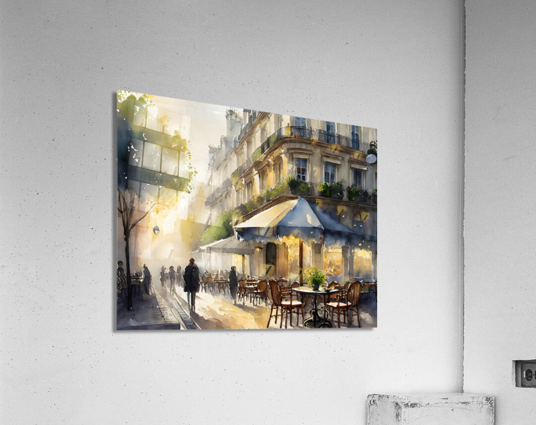 Paris Waking Up Acrylic Print