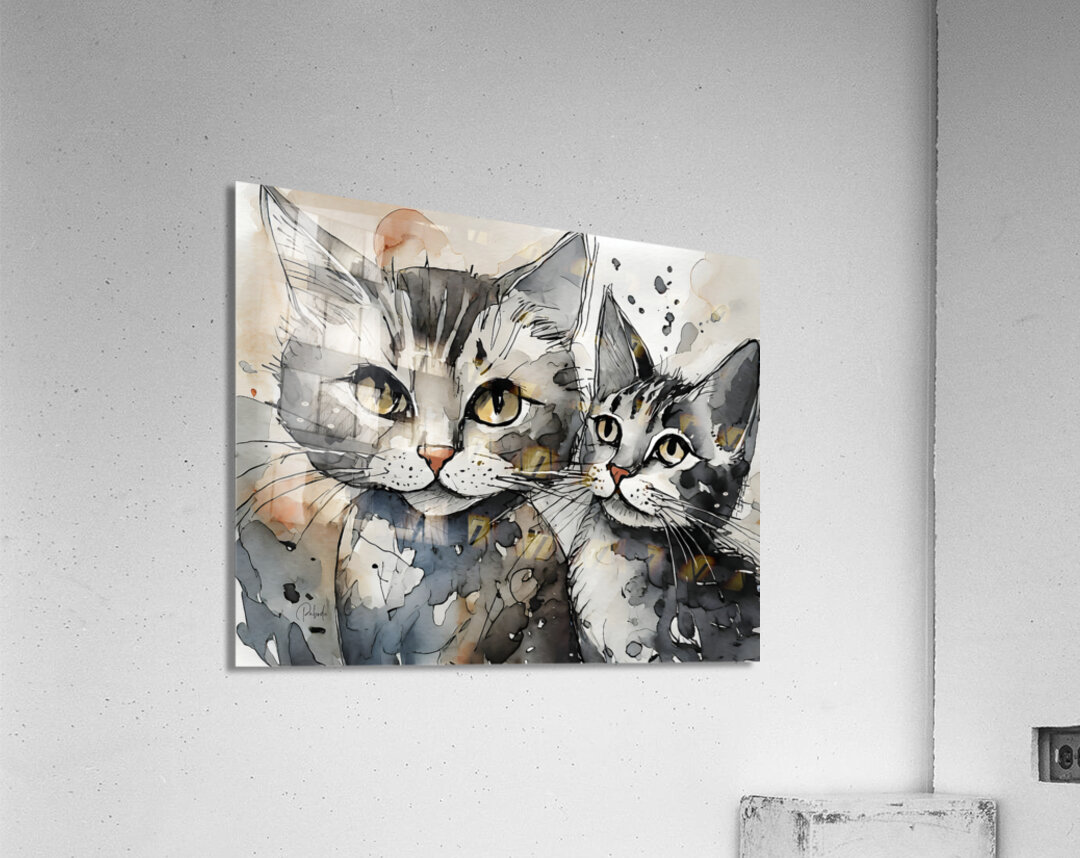 Kitty Crew  Acrylic Print 