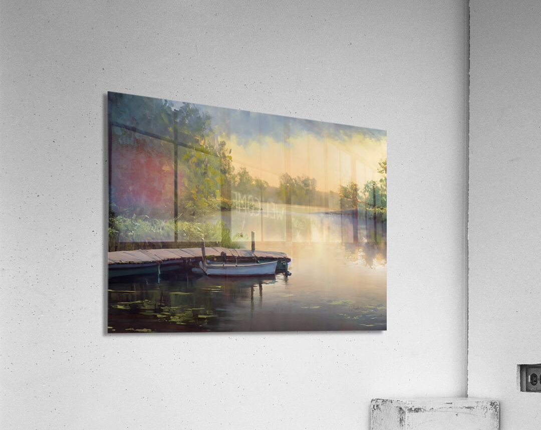 The Fishing Hole Acrylic Print