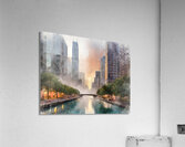 Chicago Riverwalk  Acrylic Print