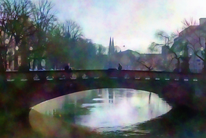 Across The Walking Bridge