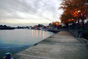 Dawn on the Huron River