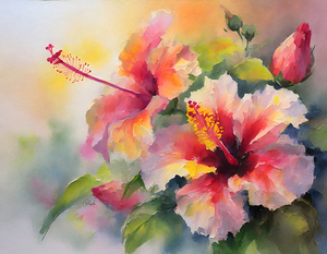 Just For Today Hibiscus