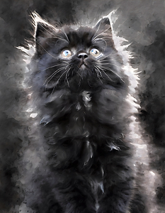 Kitten Discovering The World