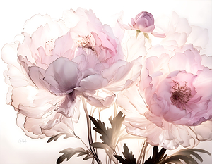Peonies In Pink