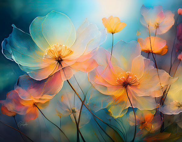 Come The Colors of Spring Print