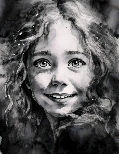 Terri The Talker Print