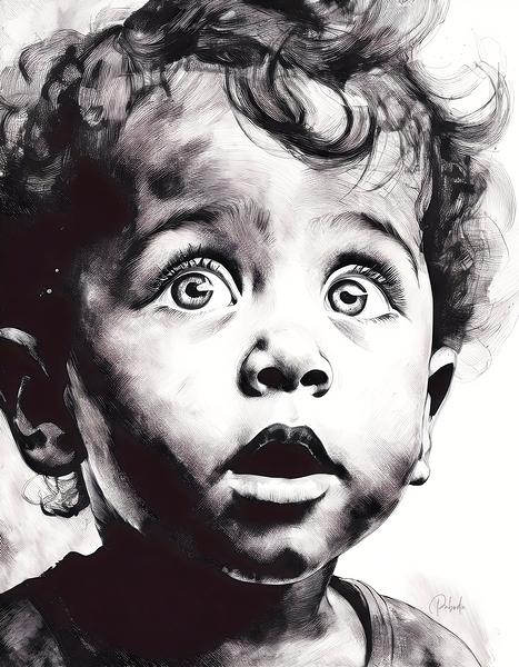 Gazing In Wonder Print