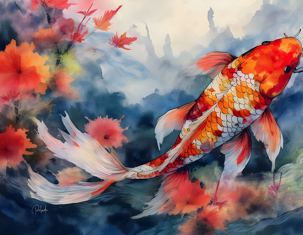 Koi Colors Digital Download