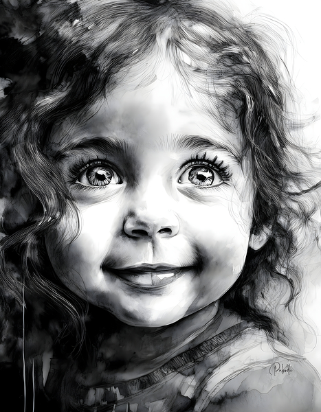 Bottomless Eyes Print