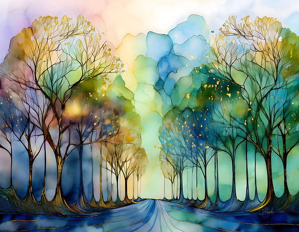 The Road Less Traveled Print