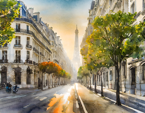 A Paris Morning Digital Download