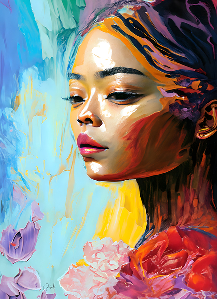 Abstract Faces I Digital Download