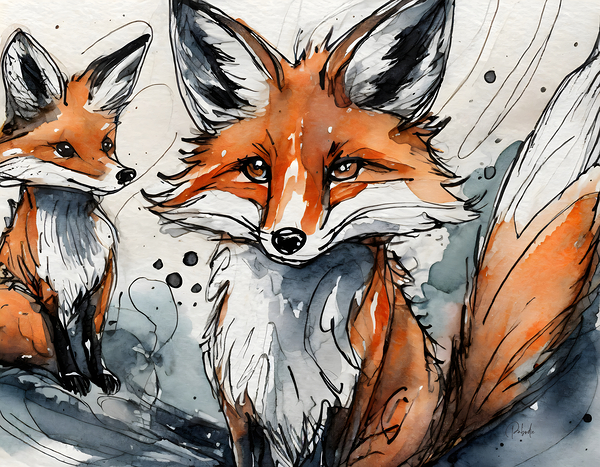 Foxy Friends Digital Download
