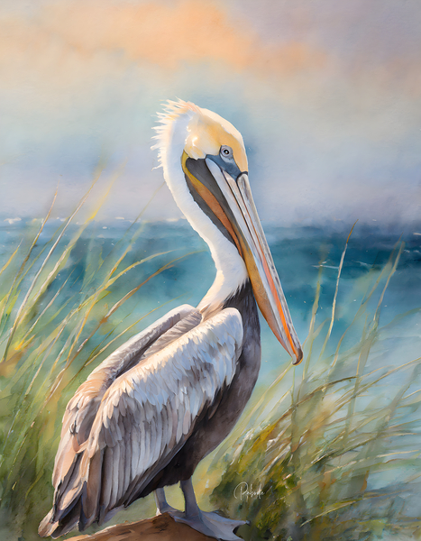 Pelican Shores Print