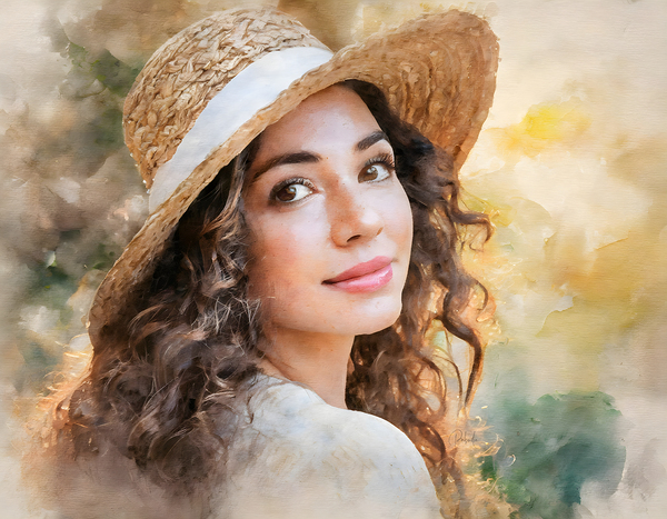 Summer Days Portrait Digital Download