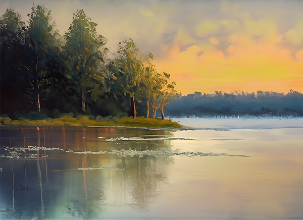 The Final Ice Thaw Print