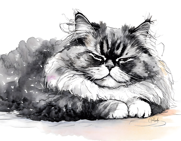 Time For A Nap Print