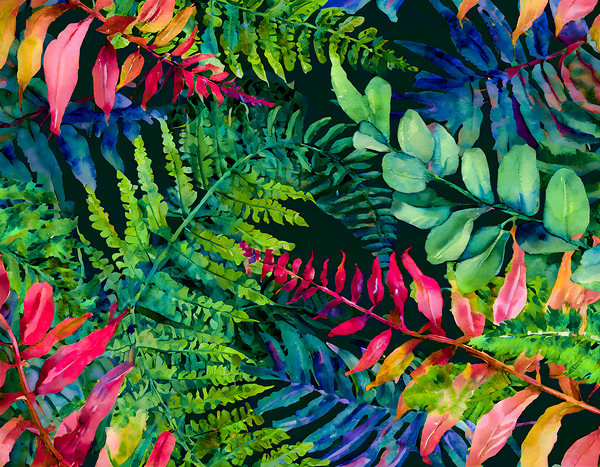 Tropical Leaves IV Digital Download