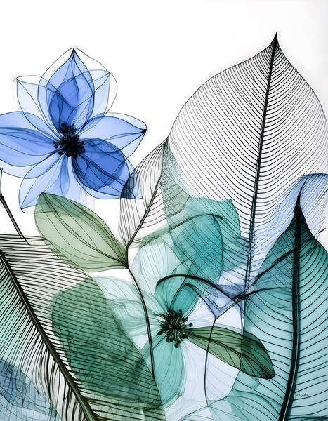 Tropical Patterns II Print