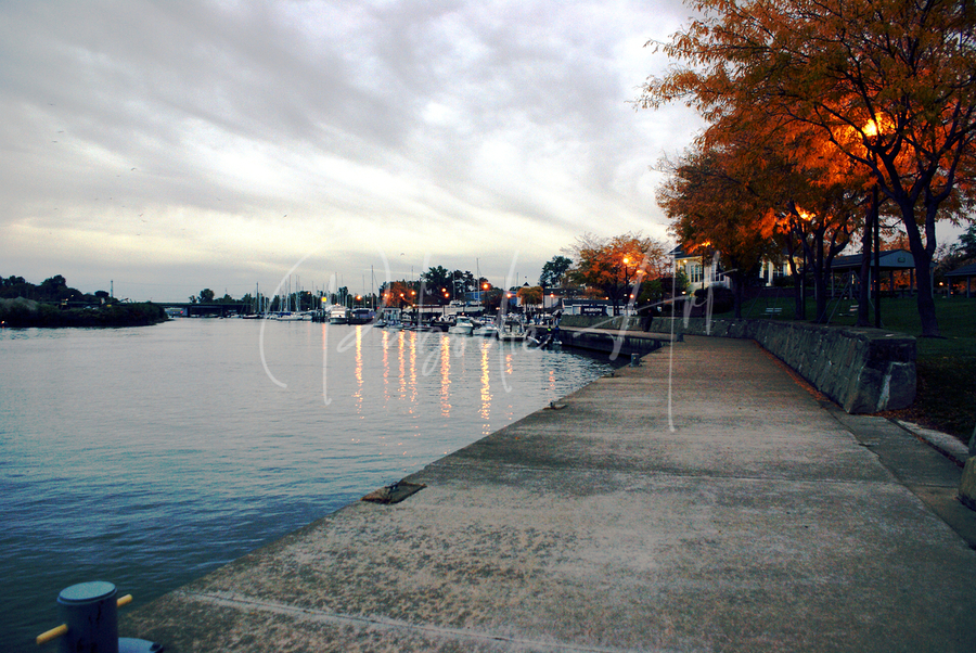 Dawn on the Huron River  Print