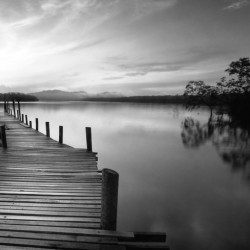 Dawn Breaks Over Still Waters