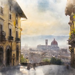 Florence Italy City View