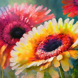 Gerbera Daisies I