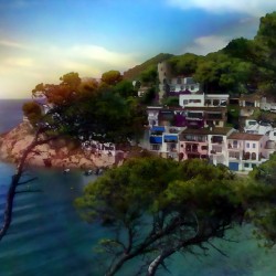 Sunrise Over The Island Cove