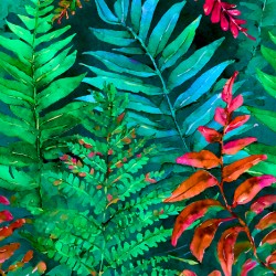 Tropical Leaves I
